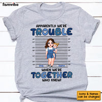 Personalized Mom And Baby Trouble Together Shirt - Hoodie - Sweatshirt 23351 thumb 1