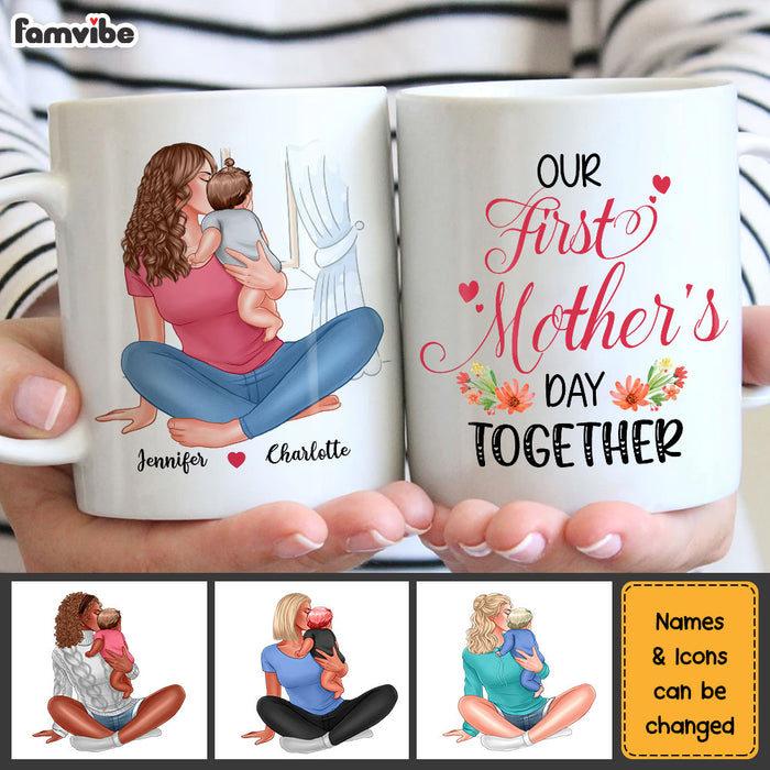 Personalized Gift For Mom First Mother's Day Mug 23352 1