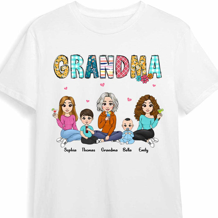Personalized Gift For Grandma Shirt - Hoodie - Sweatshirt 23353 1