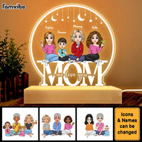 Personalized Mom We Love You Plaque LED Lamp Night Light 23355 thumb 1