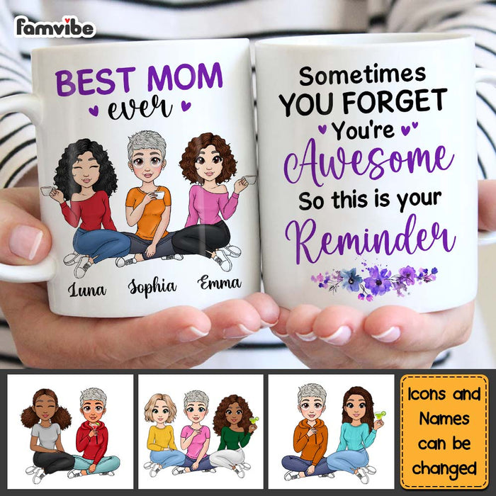 Personalized Mom You Are Awesome Mug 23357 1