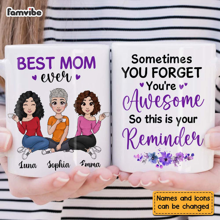 Personalized Mom You Are Awesome Mug 23357 1