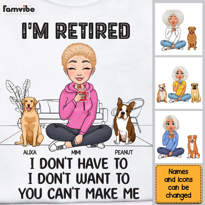 Personalized Gift for Retired Grandma Shirt - Hoodie - Sweatshirt 23358 1