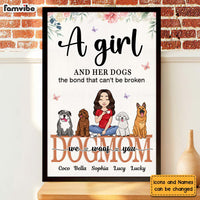 Personalized Gift for Dog Mom Poster 23362 thumb 1