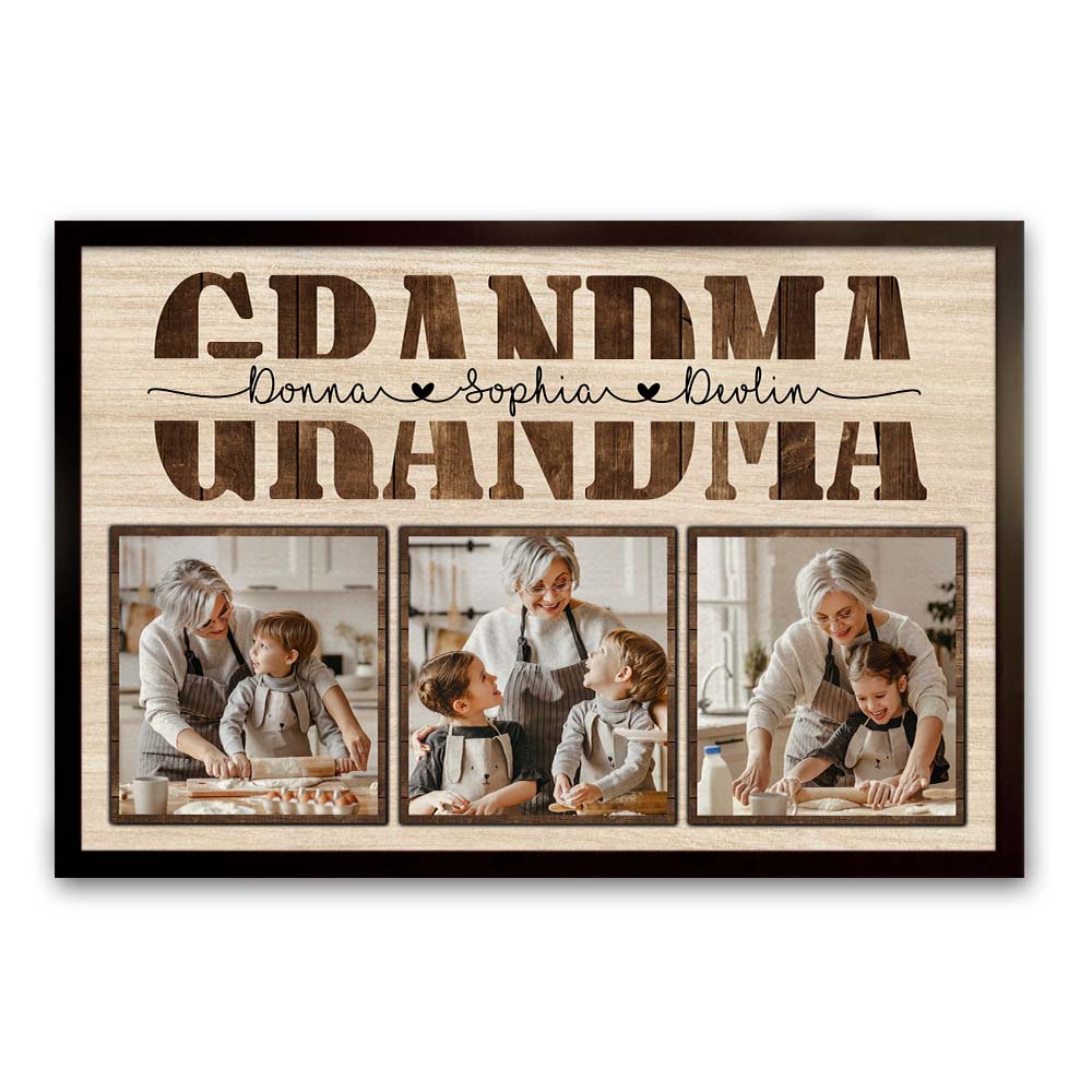 Personalized Gift To My Grandma Poster 23370 Primary Mockup