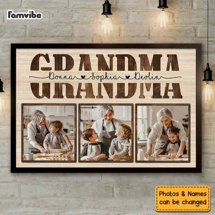 Personalized Gift To My Grandma Poster 23370 1