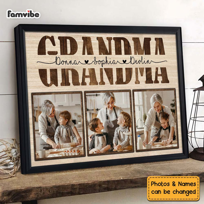 Personalized Gift To My Grandma Poster 23370 1