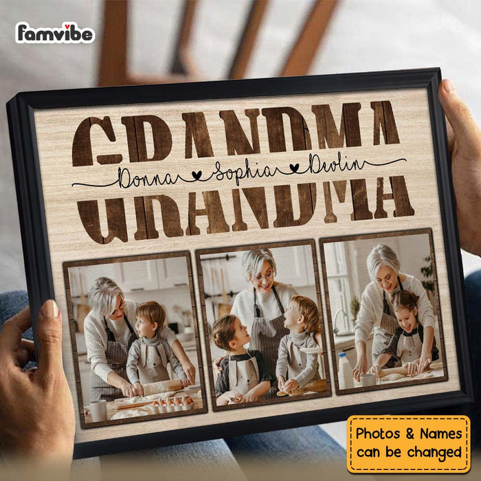 Personalized Gift To My Grandma Poster 23370 1