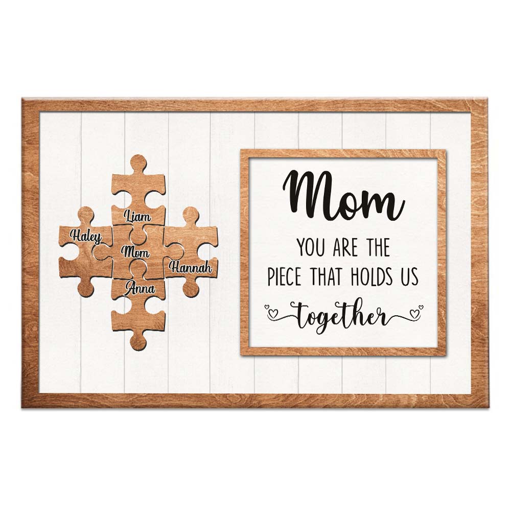 Personalized Mom Puzzle Piece Poster OB83 36O28 Primary Mockup