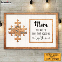 Personalized Mom Puzzle Piece Poster 23371 thumb 1