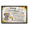 Personalized To My Mom I Love You Poster 23372 1