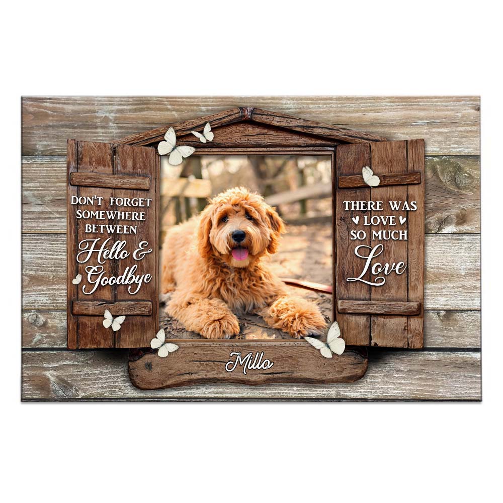 Personalized Gift Memorial Dog Poster 23374 Primary Mockup
