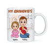 Personalized Gift For Grandma My Grandkids Mug 23376 1