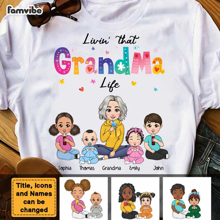Personalized Gift for Grandma Shirt - Hoodie - Sweatshirt 23378 1