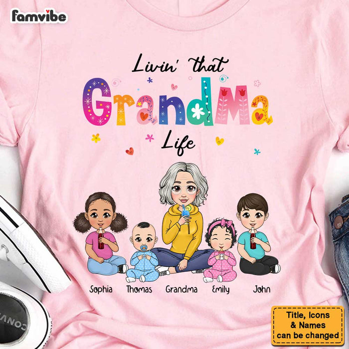 Personalized Gift for Grandma Shirt - Hoodie - Sweatshirt 23378 1