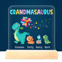 Personalized Gift Grandmasaurus Plaque LED Lamp Night Light 23380 thumb 1
