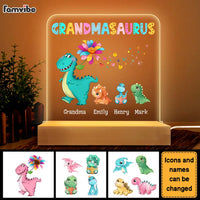 Personalized Gift Grandmasaurus Plaque LED Lamp Night Light 23380 thumb 1