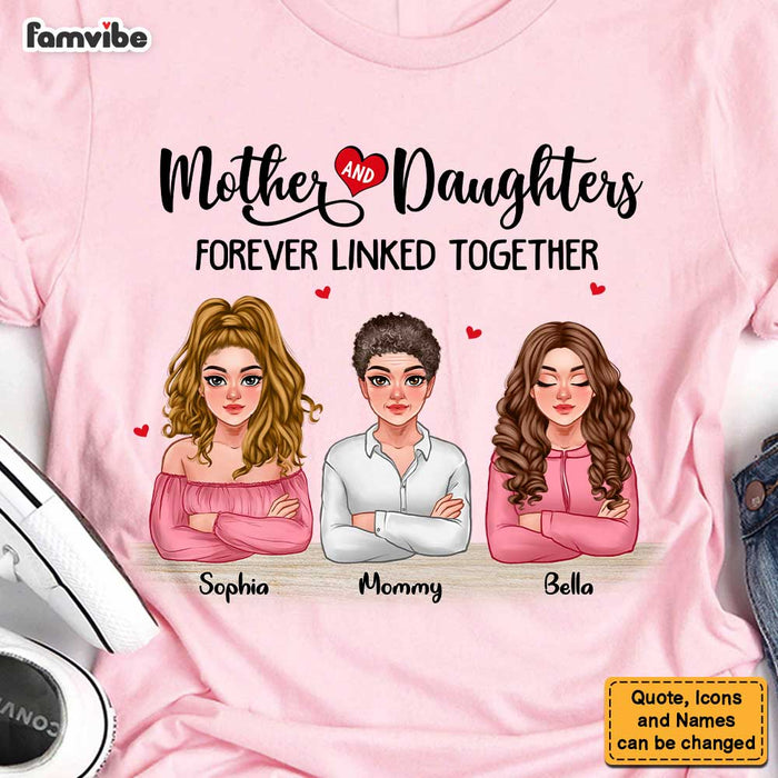 Personalized Mother And Daughter Shirt - Hoodie - Sweatshirt 23385 1