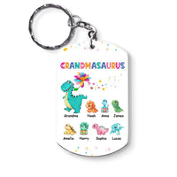 Personalized Gift Grandmasaurus Aluminum Keychain 23397 thumb 1
