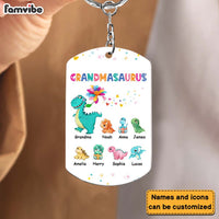 Personalized Gift Grandmasaurus Aluminum Keychain 23397 thumb 1