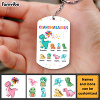 Personalized Gift Grandmasaurus Aluminum Keychain 23397 thumb 1