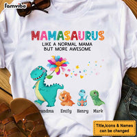 Personalized Gift Mamasaurus Shirt - Hoodie - Sweatshirt 23398 thumb 1