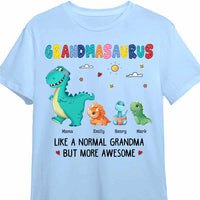 Personalized Grandmasaurus Like A Normal Grandma But More Awesome Shirt - Hoodie - Sweatshirt 23402 thumb 1