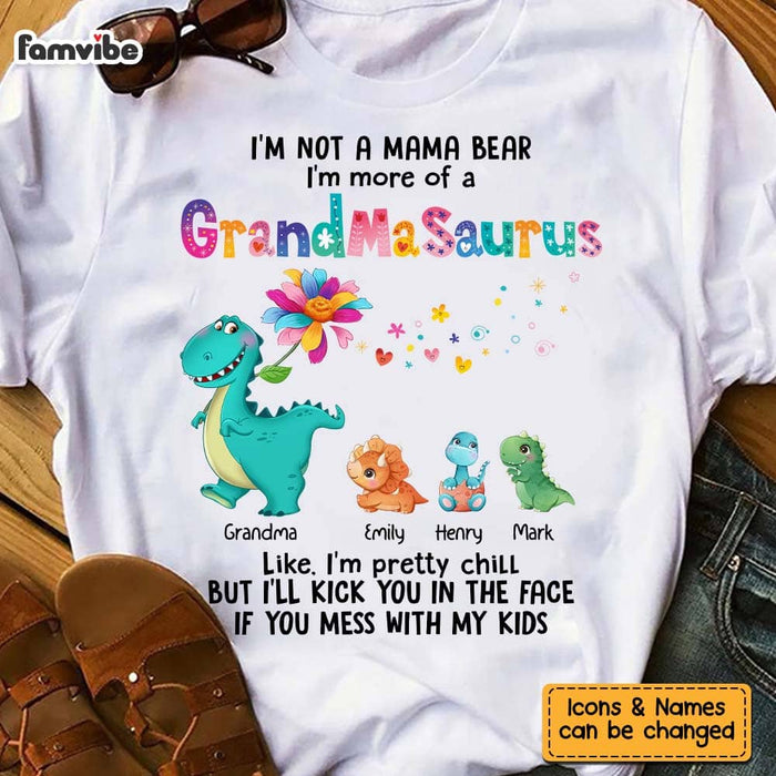 Personalized Gift Mamasaurus Shirt - Hoodie - Sweatshirt 23403 1