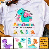Personalized Gift Mamasaurus Shirt - Hoodie - Sweatshirt 23405 thumb 1