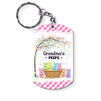 Personalized Gift Grandma Bunny Easter Aluminum Keychain 23411 thumb 1