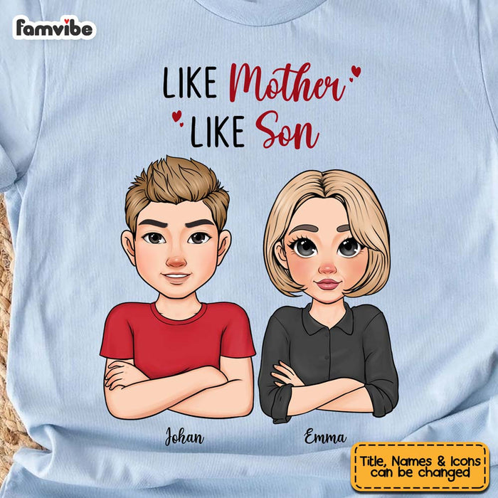 Personalized Like Mother Like Daughter Shirt - Hoodie - Sweatshirt 23412 1