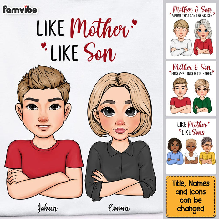 Personalized Like Mother Like Daughter Shirt - Hoodie - Sweatshirt 23412 1