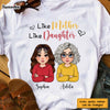 Personalized Mother And Daughter Shirt - Hoodie - Sweatshirt 23414 1