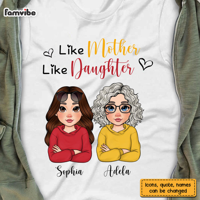 Personalized Mother And Daughter Shirt - Hoodie - Sweatshirt 23414 1