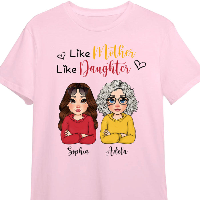 Personalized Mother And Daughter Shirt - Hoodie - Sweatshirt 23414 1
