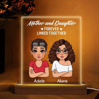 Personalized Mother And Daughter Plaque LED Lamp Night Light 23415 thumb 1