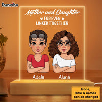 Personalized Mother And Daughter Plaque LED Lamp Night Light 23415 thumb 1