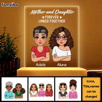Personalized Mother And Daughter Plaque LED Lamp Night Light 23415 thumb 1