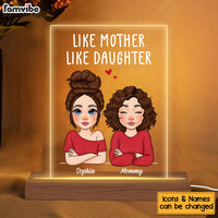 Personalized Mother And Daughter Plaque LED Lamp Night Light 23417 thumb 1