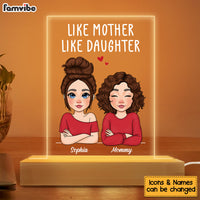 Personalized Mother And Daughter Plaque LED Lamp Night Light 23417 thumb 1