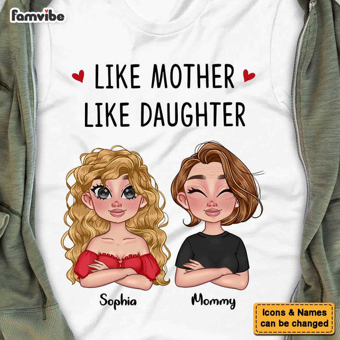 Personalized Mother And Daughter Shirt - Hoodie - Sweatshirt 23419 1