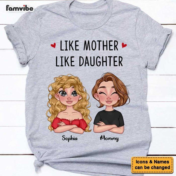 Personalized Mother And Daughter Shirt - Hoodie - Sweatshirt 23419 1