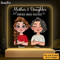 Personalized Mother And Daughter Plaque LED Lamp Night Light 23421 thumb 1