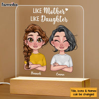Personalized Mother And Daughter Plaque LED Lamp Night Light 23422 thumb 1