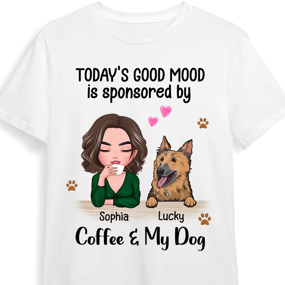 Personalized Today's Good Mood Shirt 23012 Primary Mockup
