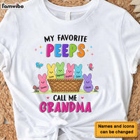 Personalized Grandma Favorite Peeps Easter Shirt - Hoodie - Sweatshirt 23424 thumb 1