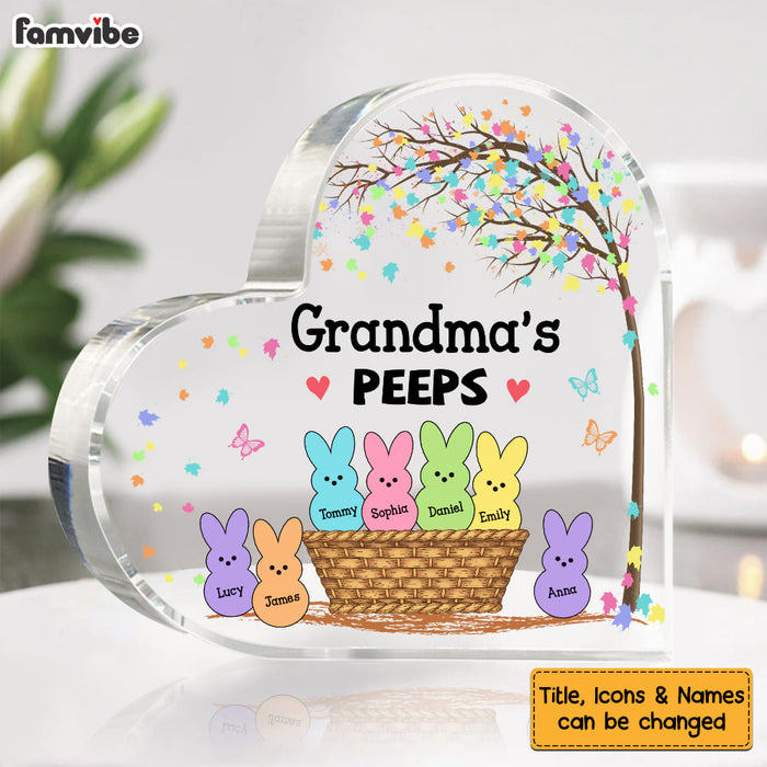 Personalized Grandma's Peeps Easter Acrylic Plaque 23426 1