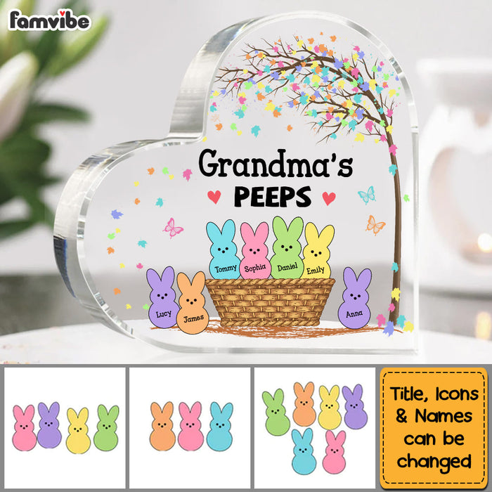 Personalized Grandma's Peeps Easter Acrylic Plaque 23426 1