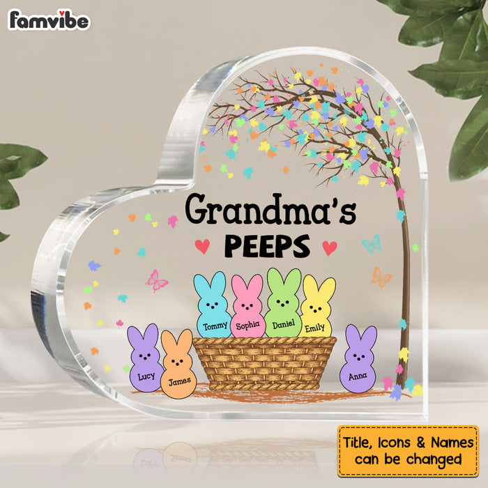 Personalized Grandma's Peeps Easter Acrylic Plaque 23426 1