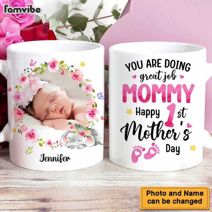 Personalized You Are Doing Great Job Mommy Mug 23432 1